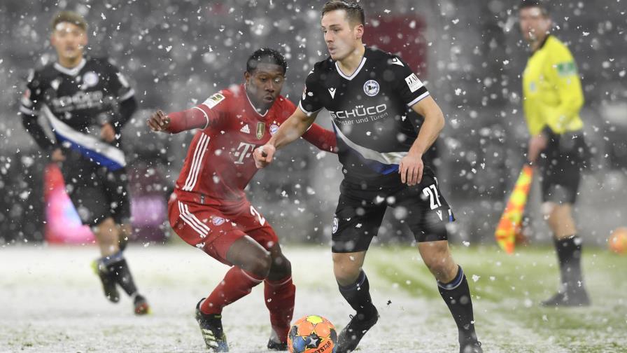 Bayern reaparece en la Bundesliga y empata con el Bielefeld