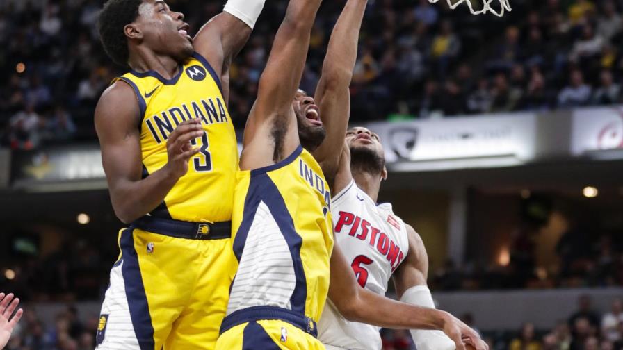 Pese a tener lesionados, Pacers ganan 112-106 a Pistons Pese a tener lesionados, Pacers ganan 112-106 a Pistons