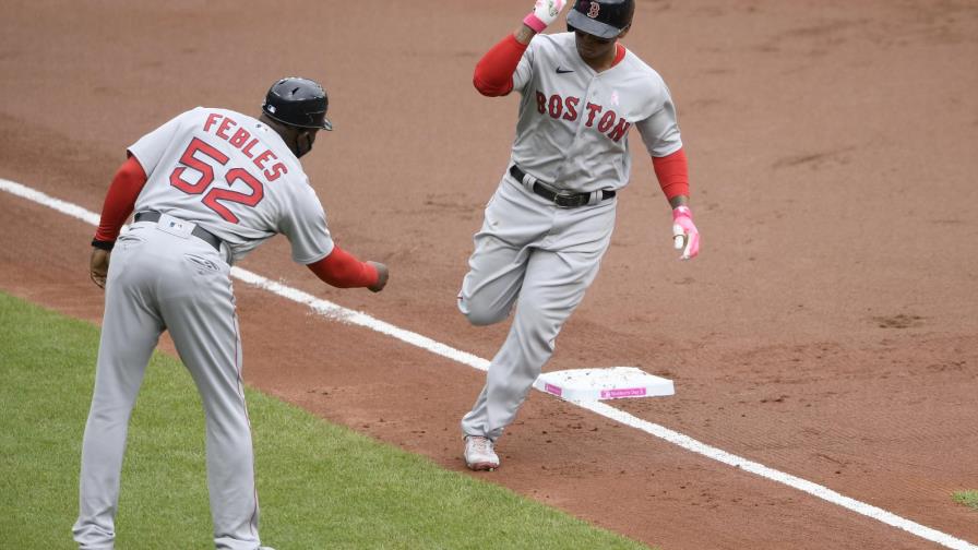 Devers y Renfroe responden al bate en triunfo de Boston sobre Baltimore