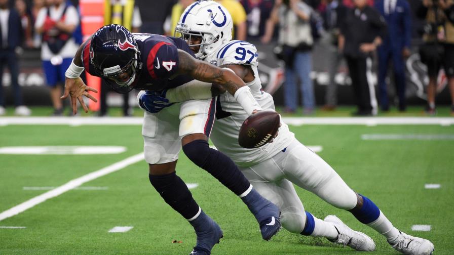 Colts vencen a Houston 21-7 y logran comodín en la Conferencia Americana de la NFL