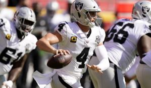 Raiders ponen fin a racha de triunfos de los Chiefs