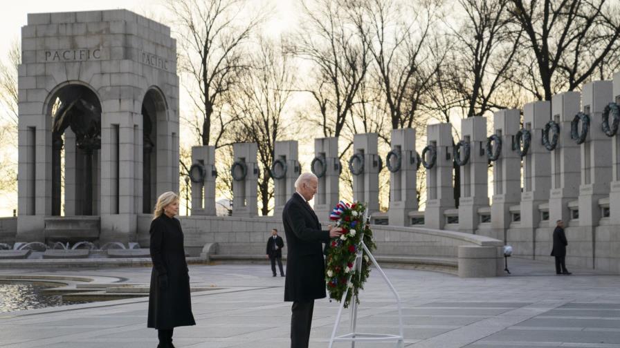 Biden conmemora aniversario de ataque a Pearl Harbor Biden conmemora aniversario de ataque a Pearl Harbor