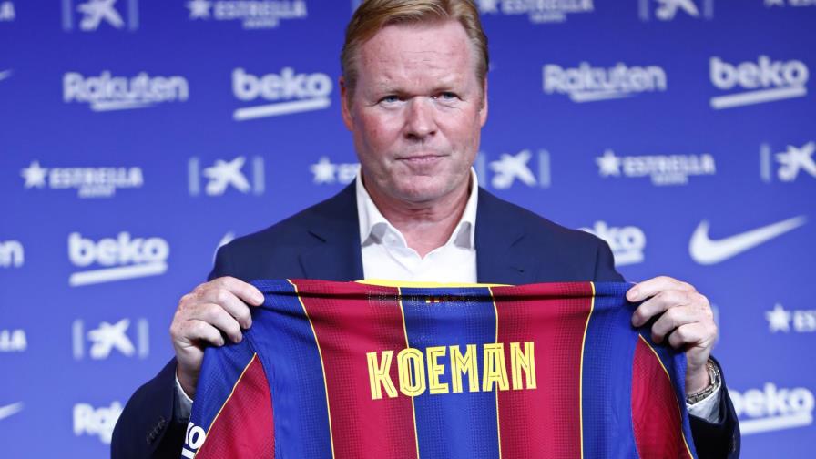 Koeman niega ser el malo en la salida de Suárez