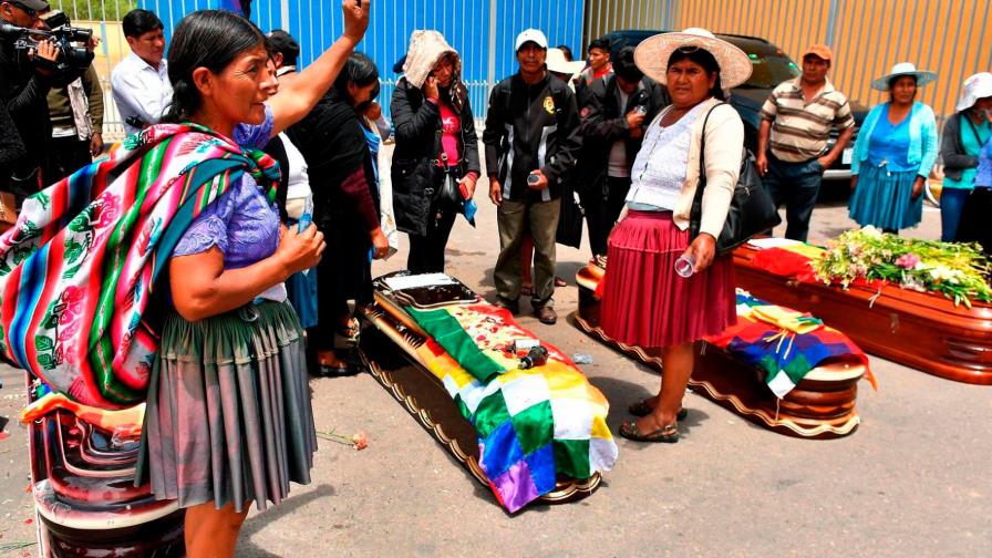 Las autopsias confirman nueve muertes por disparos en disturbios en Bolivia