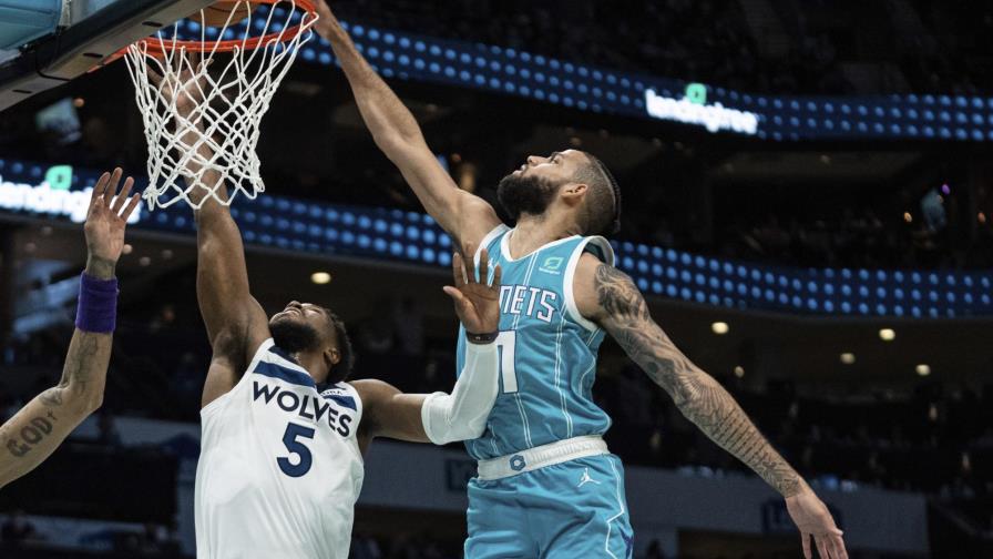 Hornets ganan 133-115 a Timberwolves; Oubre logra 7 triples