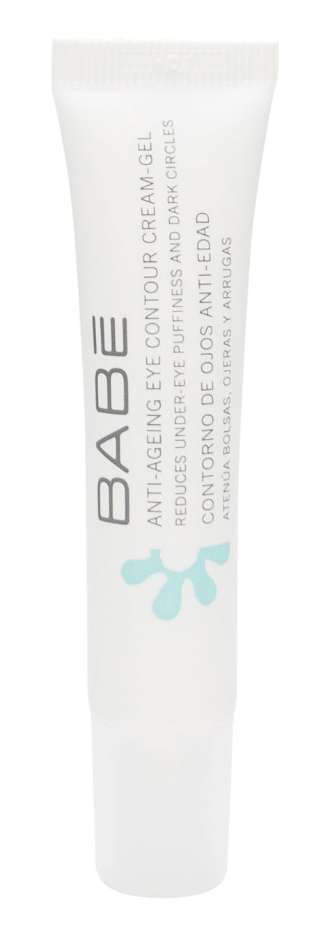 Babe antiedad. Crema tipo gel diseñada para atenuar las bolsas, ojeras y arrugas. La característica del gel permite una absorción más rápida en la piel. 