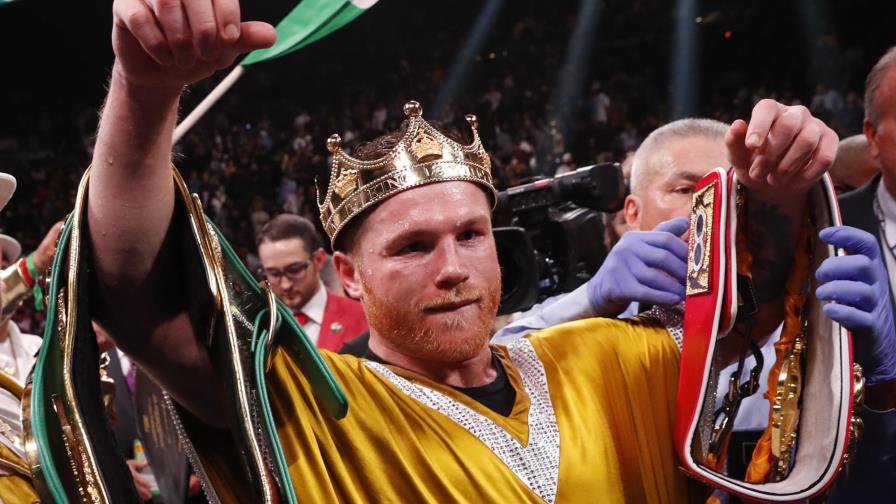Canelo Álvarez noquea a Plant en el round 11 y es monarca indiscutible