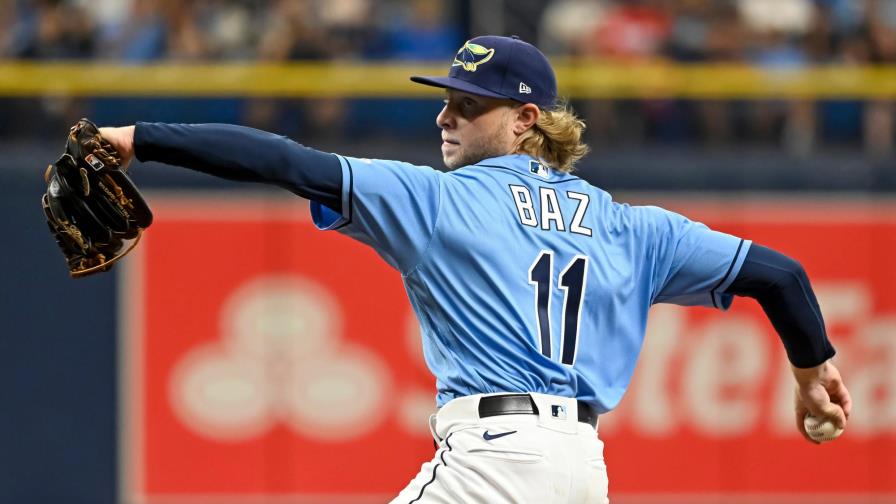 Baz luce en el montículo y ayuda a Rays a barrer a Marlins
