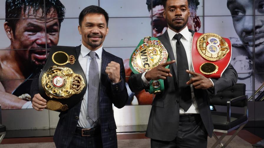 Manny Pacquiao anuncia una pelea con Errol Spence Jr