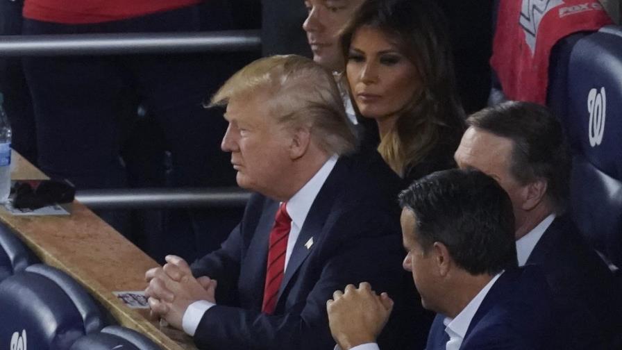 Abucheos en Serie Mundial pudieron ser algo nuevo para Trump