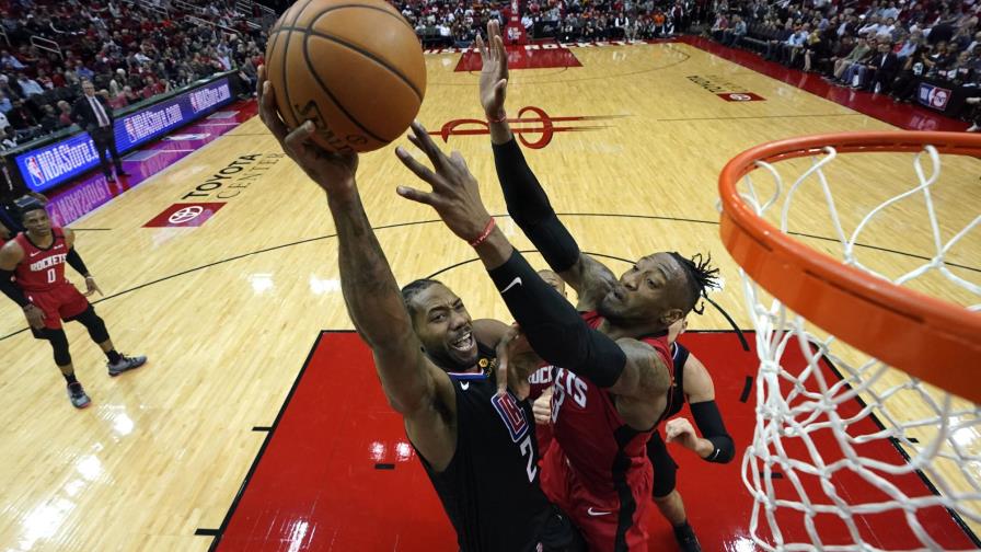 Leonard logra 25 puntos; Clippers doblegan a Rockets Leonard logra 25 puntos; Clippers doblegan a Rockets