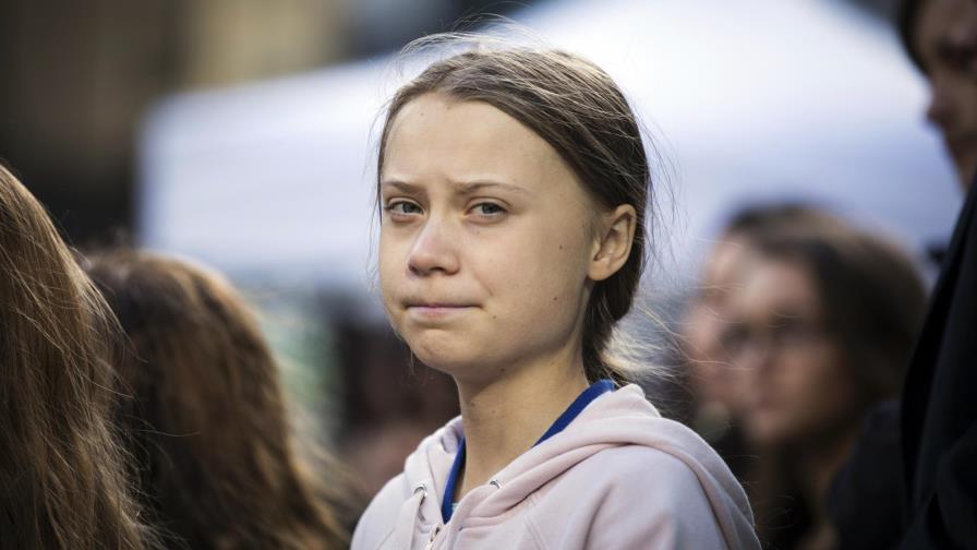 Greta Thunberg encabeza protesta ecologista en Los Ángeles