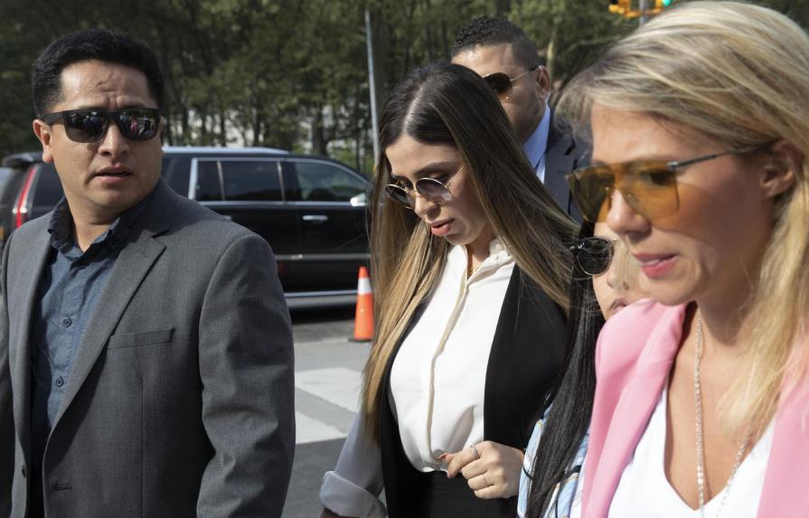 Jueza: esposa de El Chapo quedará detenida sin fianza