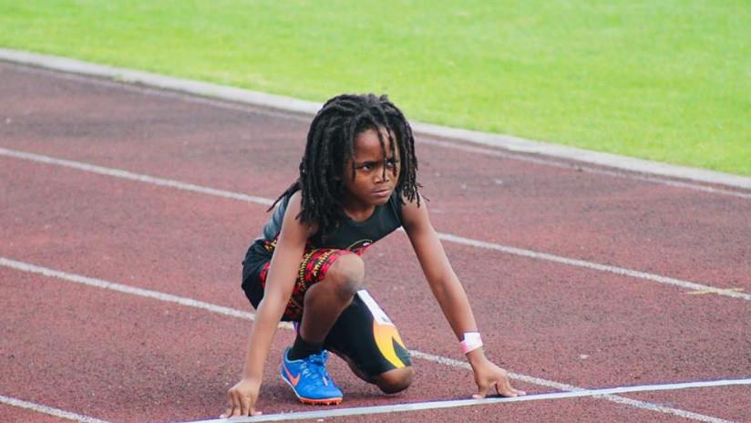 Un niño de 7 años corre 100 metros en 13,48 segundos y se acerca al récord de Usain Bolt