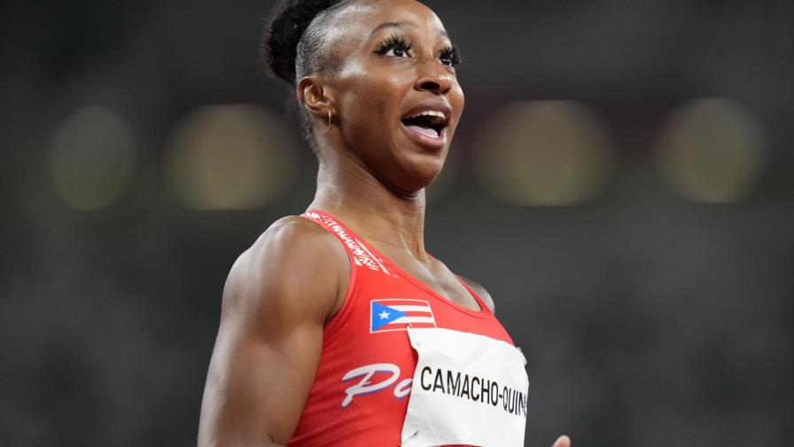 Camacho-Quinn bate récord olímpico en semis de 100 vallas