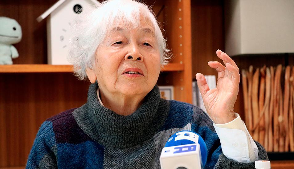 Con 90 años, una abuela japonesa quiere ser intérprete para los turistas