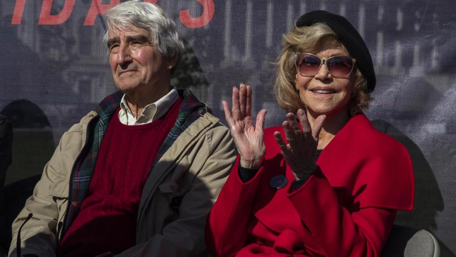 Jane Fonda es arrestada por participar en protesta climática Jane Fonda es arrestada por participar en protesta climática
