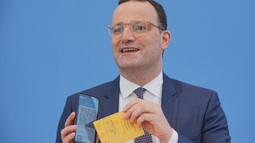 Alemania presenta pase de vacunación válido en todo Europa Alemania presenta pase de vacunación válido en todo Europa