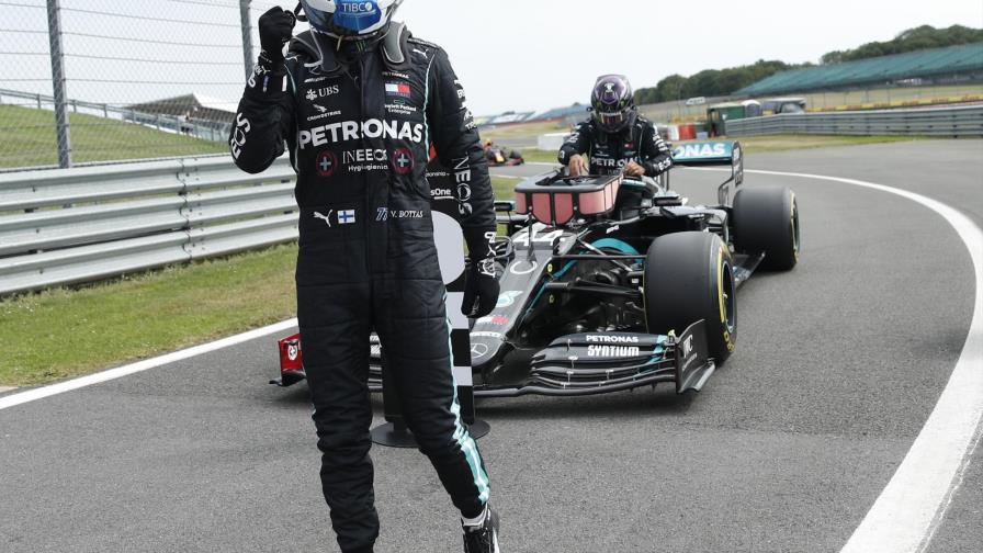 Fórmula Uno: Bottas gana la pole para Gran Premio 70 Aniversario