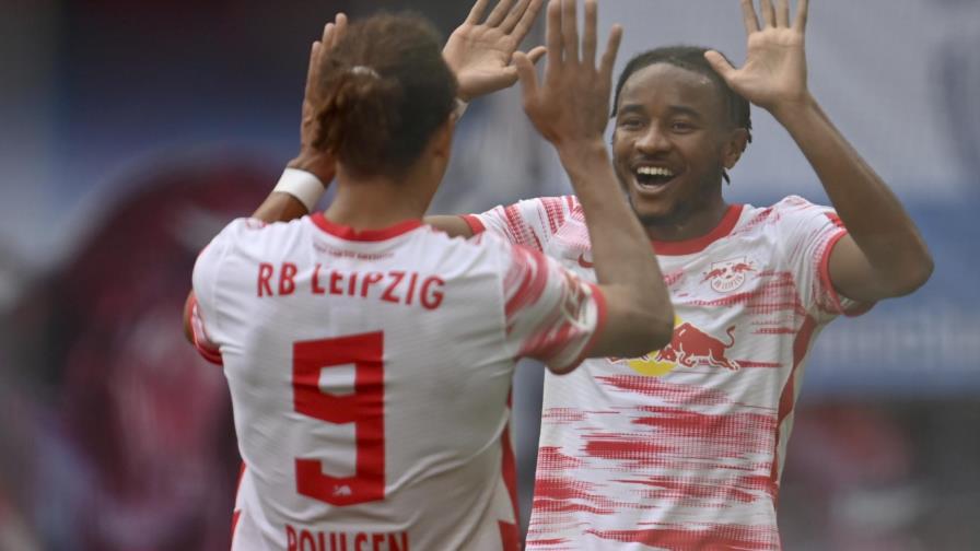 Leipzig golea a Hertha en la Bundesliga