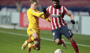 Simeone vence por fin al Barcelona en La Liga