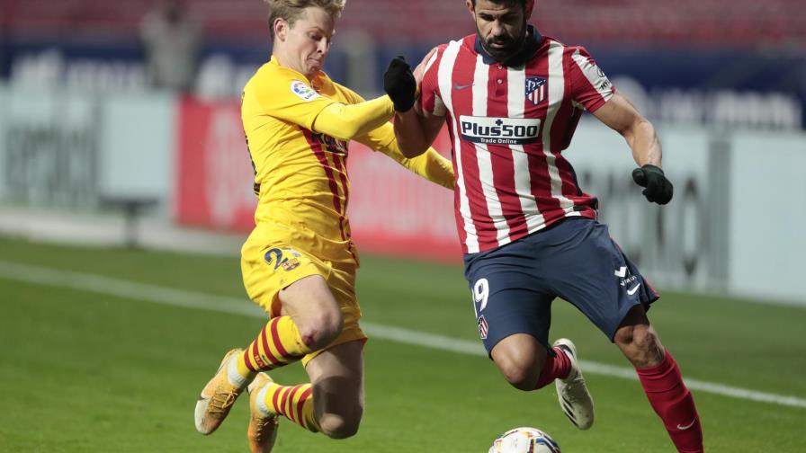 Simeone vence por fin al Barcelona en La Liga
