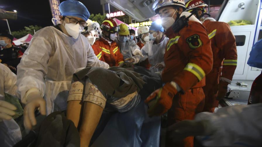 China: Arrestos por derrumbe de hotel usado para cuarentena China: Arrestos por derrumbe de hotel usado para cuarentena