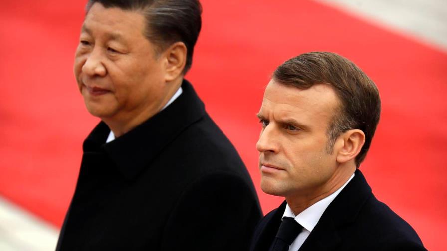 Macron y Xi Jinping hablan sobre la pandemia, África y el clima Macron y Xi Jinping hablan sobre la pandemia, África y el clima
