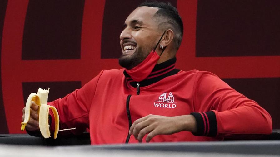 Tras derrota en Copa Laver, Kyrgios habla de marcharse
