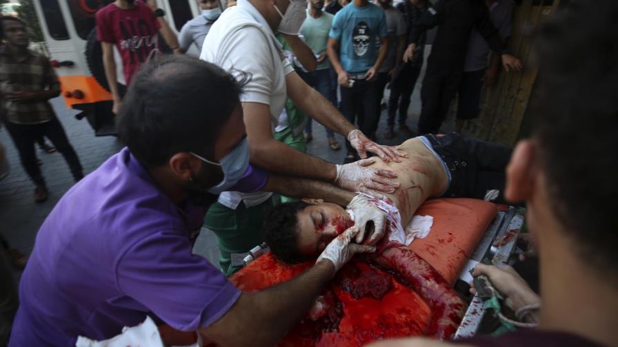 Fuerzas de Israel balean a manifestantes en Gaza; 24 heridos