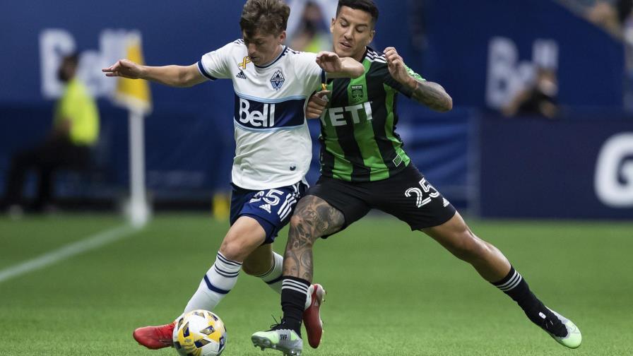 Con goles de Godoy y Caicedo, Vancouver vence a Austin