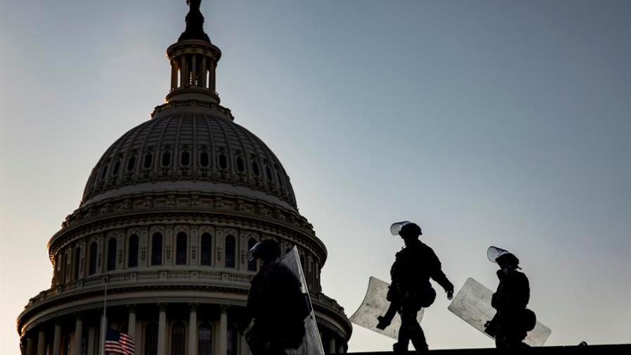 La policía investiga una “amenaza de bomba” cerca del Congreso de EEUU