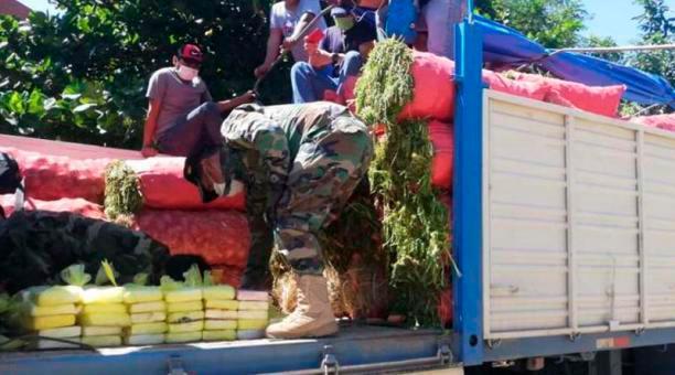 Verduras que escondían cocaína serán donadas a asilos en Bolivia por COVID-19