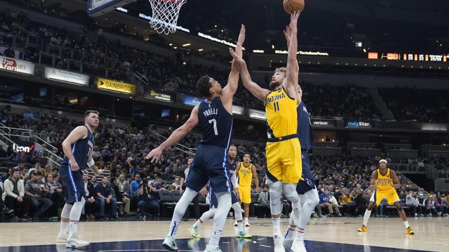 Pacers hilvanan tres victorias al vencer 106-93 a Mavericks