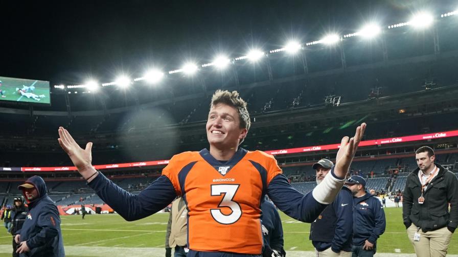 Lock emocionado por el respaldo de Elway con los Broncos