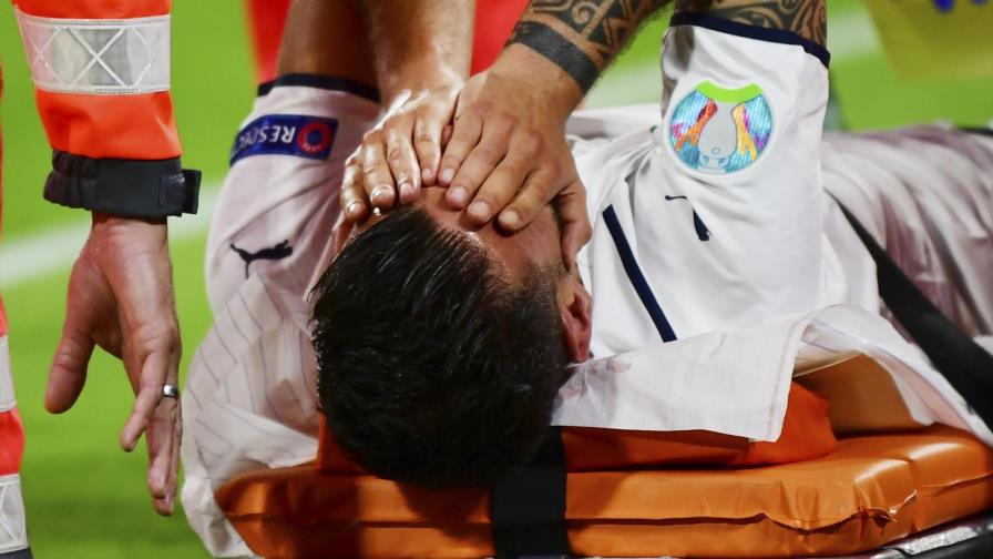 Selección italiana dedica cánticos a Spinazzola