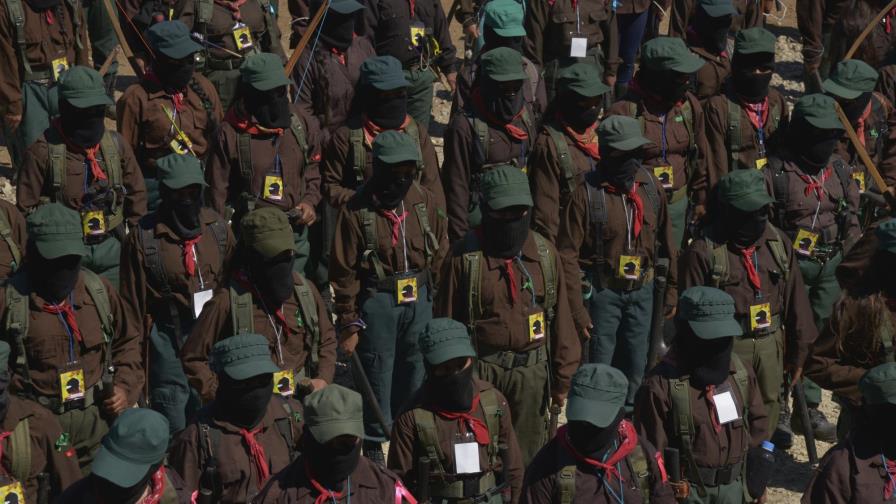 Mujeres zapatistas se reúnen en el sur de México Mujeres zapatistas se reúnen en el sur de México