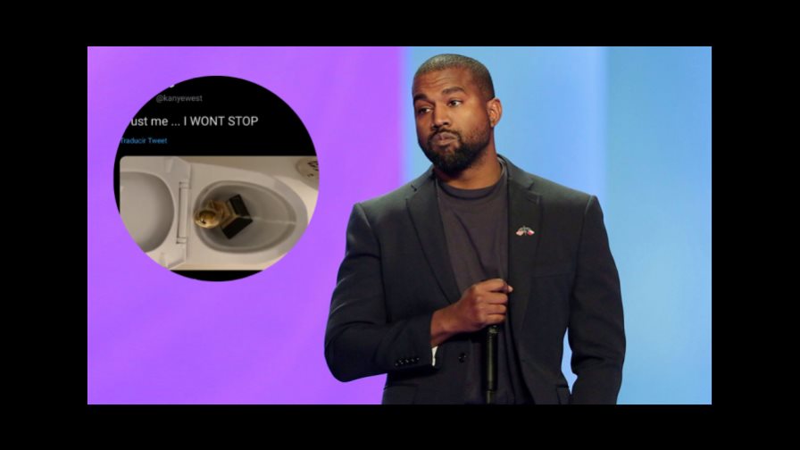 Kanye West orina sobre un Grammy en medio de su disputa con discográficas