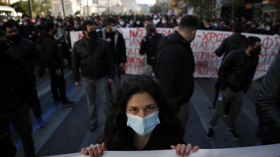 Protestas en Grecia contra propuestas de reformas educativas