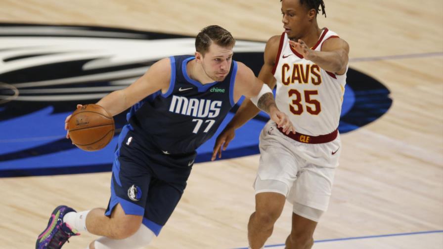 Doncic y Mavs apabullan a Cavs y siguen en quinto lugar