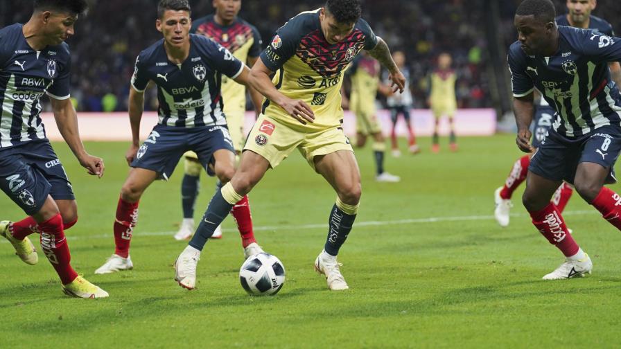 Con cuadro alterno, América empata ante Monterrey