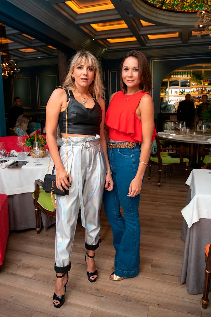 Deborah Karter y Cristel Izquierdo.