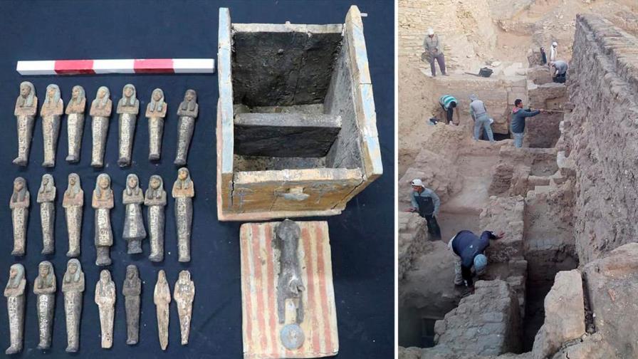 Egipto hace grandes descubrimientos en la necrópolis de Saqqara