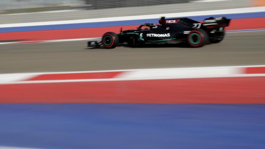 F1: Bottas, de Mercedes, domina prácticas para GP de Rusia