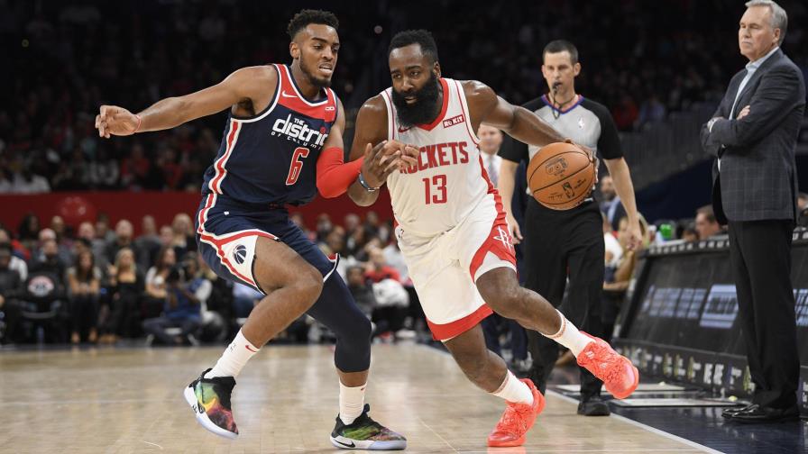 Harden anota 59 puntos y los Rockets vencen a los Wizards Harden anota 59 puntos y los Rockets vencen a los Wizards