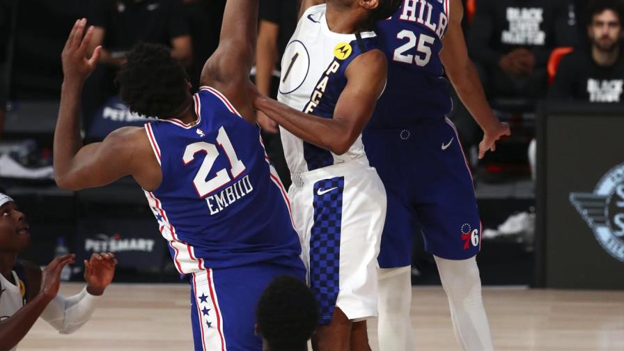 Con 53 puntos de Warren, Pacers superan a 76ers