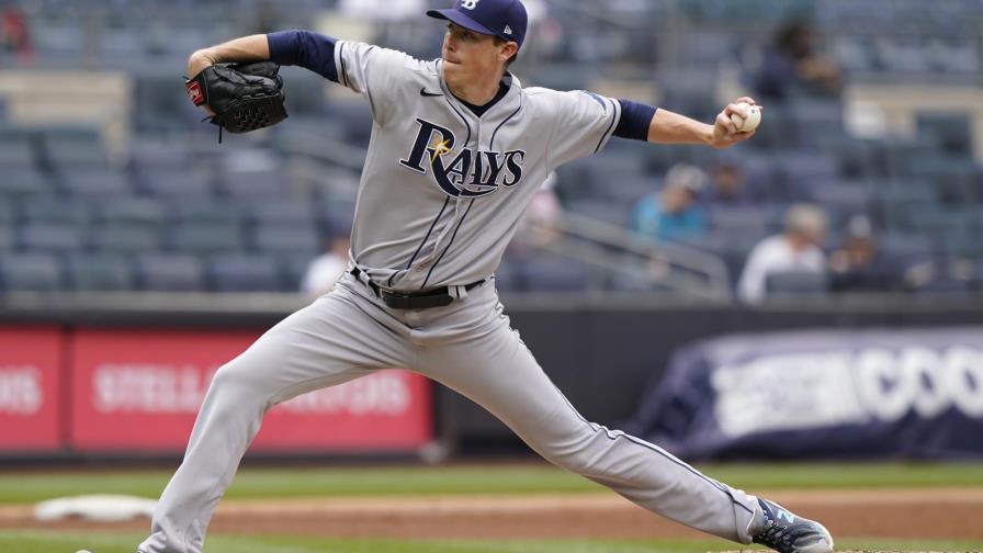 Yarbrough lanza 1er juego completo de Rays en 5 años Yarbrough lanza 1er juego completo de Rays en 5 años