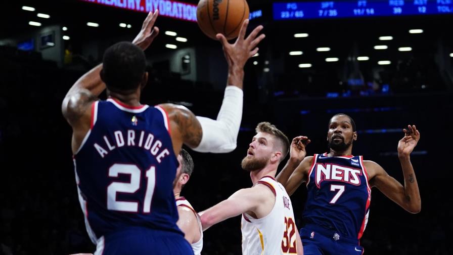 Nets aprovechan bajas de Cavaliers para ganar 109-99