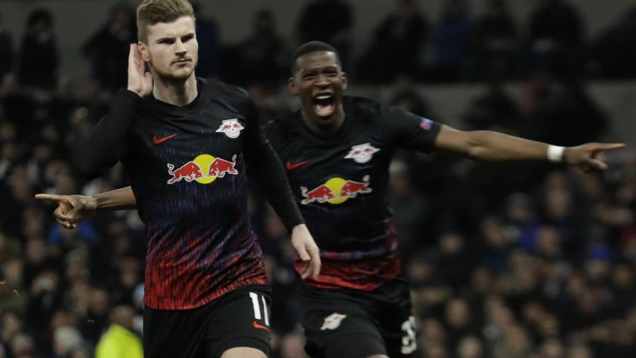 Leipzig doma 1-0 a un Tottenham mermado Leipzig doma 1-0 a un Tottenham mermado