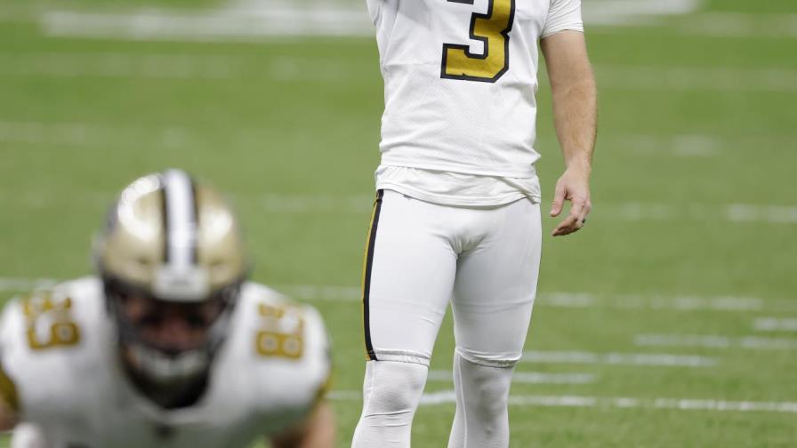 NFL: Pateador de los Saints, Wil Lutz, se someterá a cirugía
